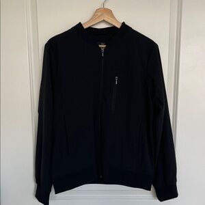 Banana Republic Black Bomber Jacket